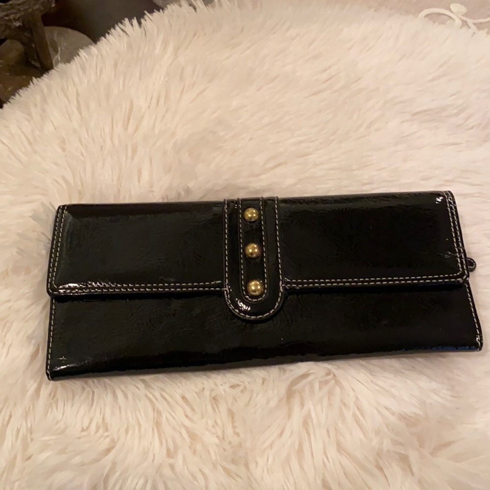 Strada black wallet
